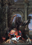  II Erasmus Quellinus Still Life in an Architectural Setting - Hand Painted Oil Painting