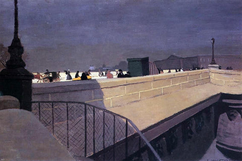  Felix Vallotton The Pont Neuf - Hand Painted Oil Painting