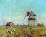  Ferdinand Du Puigaudeau Breton Landscape - Hand Painted Oil Painting