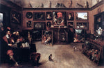  II Frans Francken Antique Dealer's Gallery - Hand Painted Oil Painting