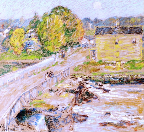  Frederick Childe Hassam Cos Cob - Hand Painted Oil Painting