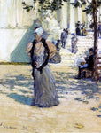  Frederick Childe Hassam A Figures in Sunlight - Hand Painted Oil Painting