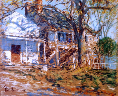  Frederick Childe Hassam The Brush House - Hand Painted Oil Painting