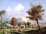 George Henry Durrie Cider Pressing - Hand Painted Oil Painting