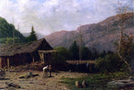 George Lafayette Clough The Saw Mill, Adirondacks - Hand Painted Oil Painting