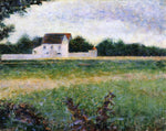  Georges Seurat Landscape of the Ile de France - Hand Painted Oil Painting