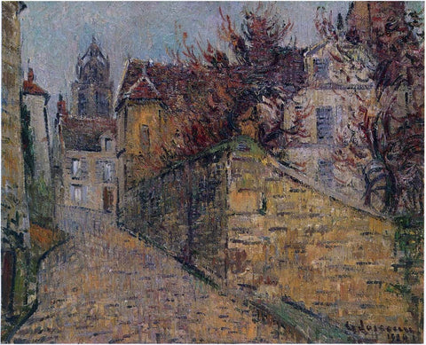  Gustave Loiseau House of the Sisters in Pontoise - Hand Painted Oil Painting