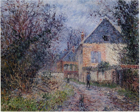  Gustave Loiseau Houses near the Eure - Hand Painted Oil Painting