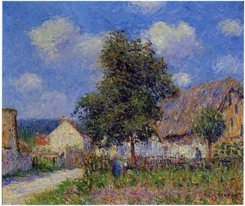  Gustave Loiseau Small Farm at Vaudreuil - Hand Painted Oil Painting