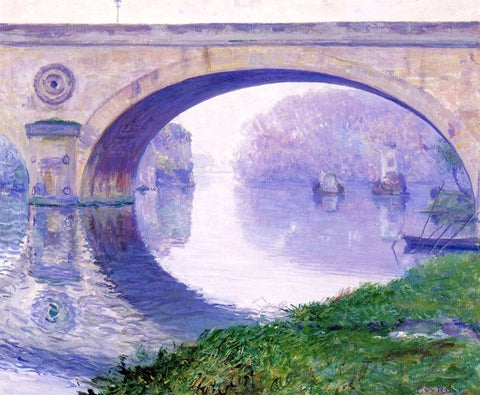  Guy Orlando Rose The Bridge at Vernon - Hand Painted Oil Painting