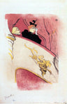  Henri De Toulouse-Lautrec The Box with the Guilded Mask - Hand Painted Oil Painting