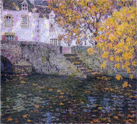  Henri Le Sidaner Autumn - Hand Painted Oil Painting