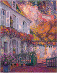  Henri Le Sidaner A Mansion in the Afternoon - Hand Painted Oil Painting