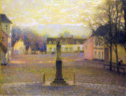  Henri Le Sidaner A Small Villa in Afternoon - Hand Painted Oil Painting