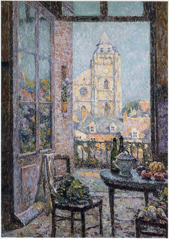  Henri Le Sidaner Table by the Window - Hand Painted Oil Painting