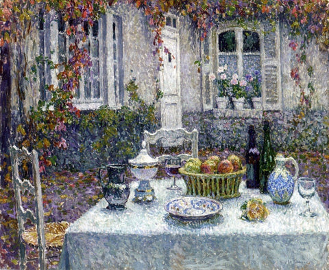  Henri Le Sidaner A Small Table - Hand Painted Oil Painting