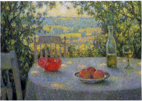  Henri Le Sidaner The Table - Hand Painted Oil Painting