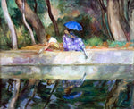  Henri Lebasque By the Fountain - Hand Painted Oil Painting