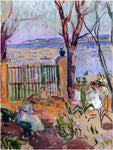 Henri Lebasque Garden by the Sea in St Tropez - Hand Painted Oil Painting