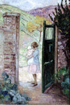  Henri Lebasque Girl by the Gate - Hand Painted Oil Painting