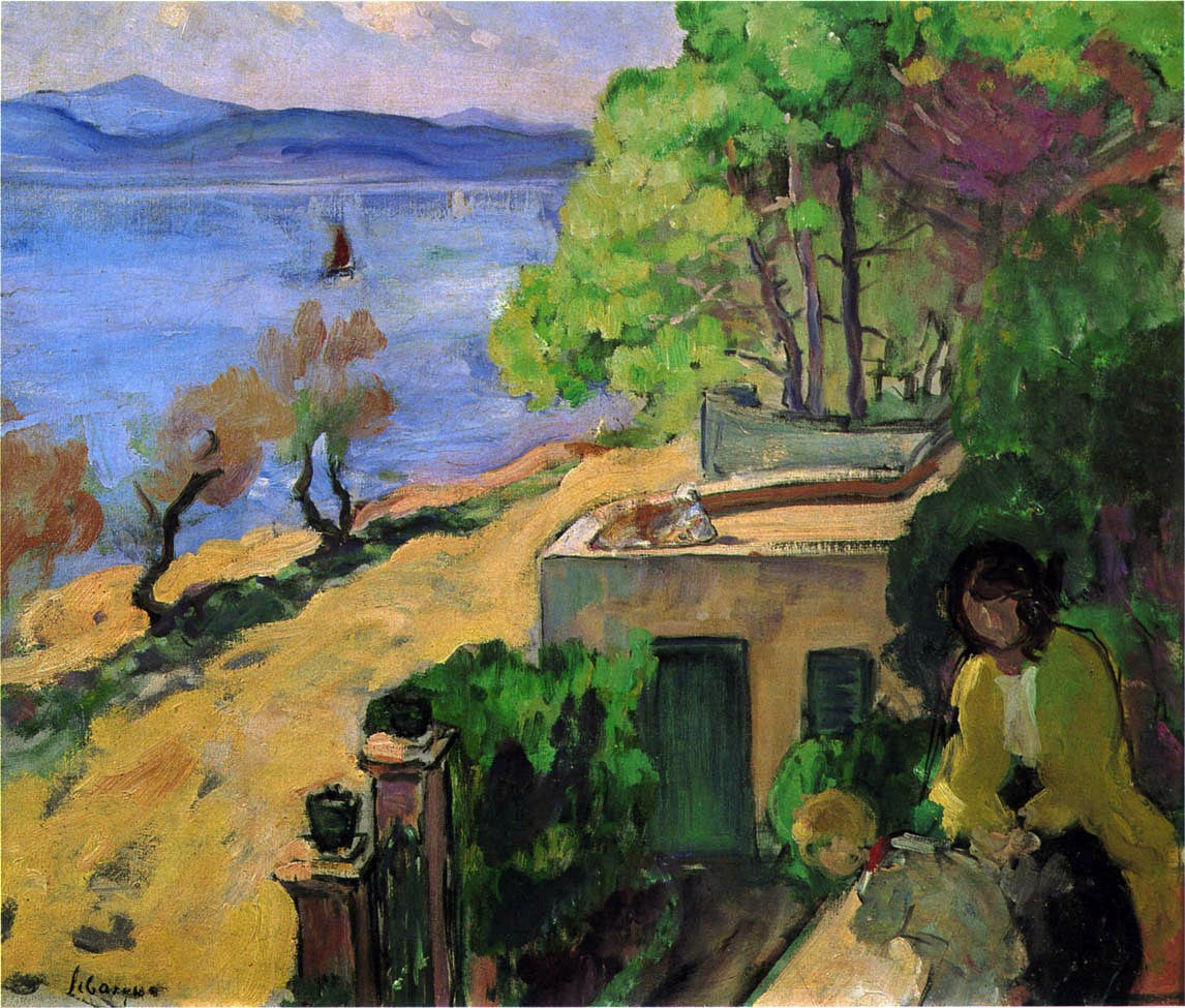 Henri Lebasque View of the Sea from the Balcony Oil Painting ...