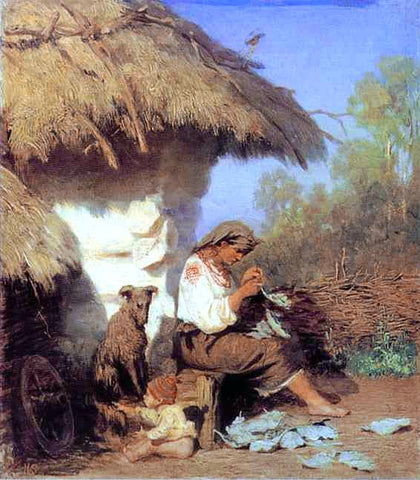  Henryk Hector Siemiradzki Country Idyll - Hand Painted Oil Painting