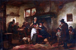  Herman Frederik Ten Kate A Tavern Scene - Hand Painted Oil Painting