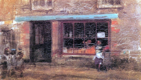  James McNeill Whistler Blue and Orange: The Sweet Shop - Hand Painted Oil Painting