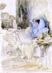  James McNeill Whistler Convalescent (also known as Petit Dejeuner; note in opal) - Hand Painted Oil Painting