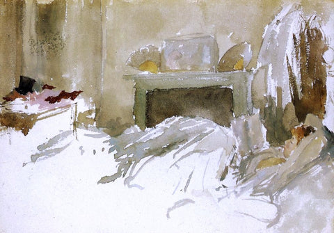  James McNeill Whistler Resting in Bed - Hand Painted Oil Painting