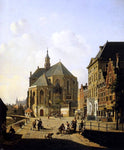  Jan Hendrik Verheijen A Capricio View In A Town - Hand Painted Oil Painting