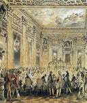  Jean-Michel Moreau Banquet Given in the Presence of the King - Hand Painted Oil Painting