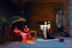  Jehan-Georges Vibert The Fortune Teller - Hand Painted Oil Painting