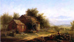  Jerome B. Thompson Daily Chores on the Farm - Hand Painted Oil Painting