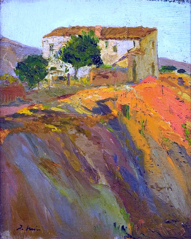  Joaquin Mir Trinxet Paisaje - Hand Painted Oil Painting