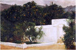  Joaquin Sorolla Y Bastida Orange Trees on the Road to Seville - Hand Painted Oil Painting