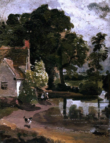  John Constable Willy Lot's House - Hand Painted Oil Painting