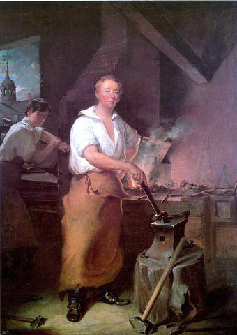  John Neagle Pat Lyon at the Forge - Hand Painted Oil Painting