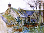  John Singer Sargent A Cottage at Fairford, Gloucestershire - Hand Painted Oil Painting