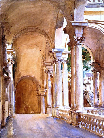  John Singer Sargent Genoa, the University - Hand Painted Oil Painting