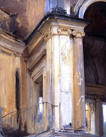  John Singer Sargent Roman Architecture - Hand Painted Oil Painting