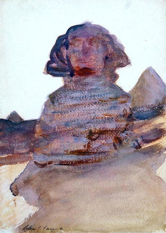  John Singer Sargent The Sphinx - Hand Painted Oil Painting
