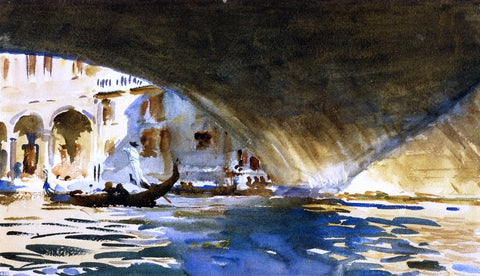  John Singer Sargent Under the Rialto Bridge - Hand Painted Oil Painting