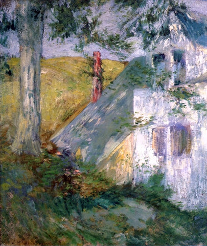  John Twachtman The Summer House - Hand Painted Oil Painting