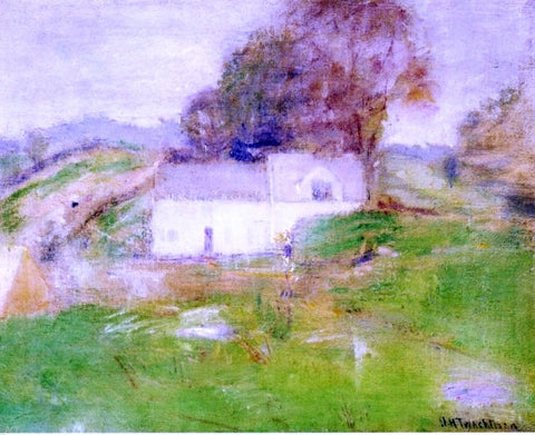  John Twachtman Twachtman's House - Hand Painted Oil Painting