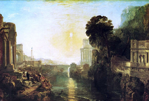  Joseph William Turner Dido Building Carthage (also known as The Rise of the Carthaginian Empire) - Hand Painted Oil Painting