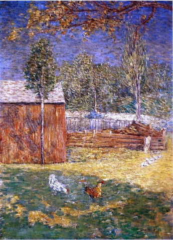  Julian Alden Weir Midday - Hand Painted Oil Painting