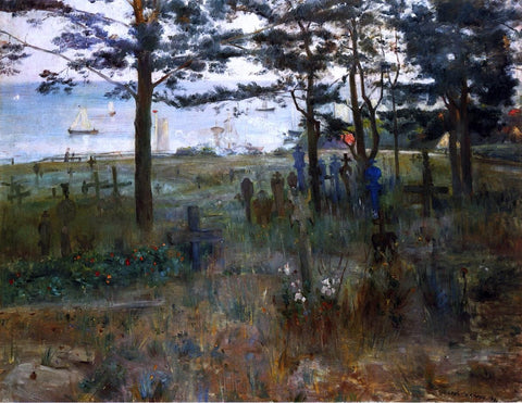  Lovis Corinth Fishermen's Cemetery at Nidden - Hand Painted Oil Painting