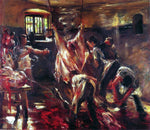  Lovis Corinth In the Slaughter House - Hand Painted Oil Painting