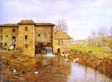  Marie Girard Le Moulin de Gatellier - Hand Painted Oil Painting